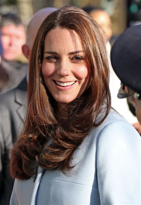 Kate Middletons Hair Is Frizz Free As She Opens The Kensington