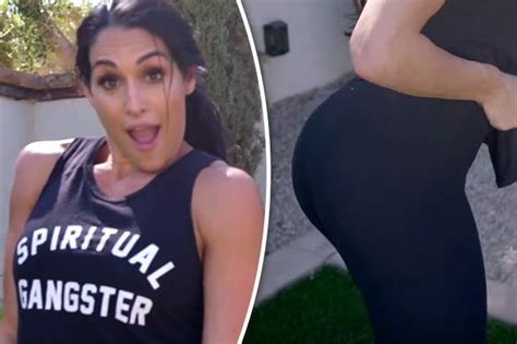 wwe star nikki bella brings sexy back with perfect butt workout driving fans wild