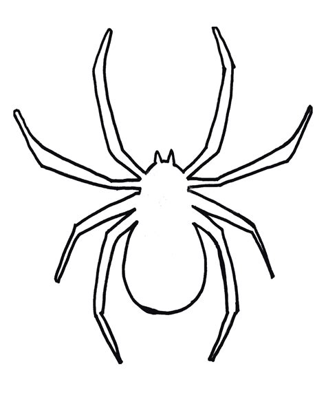 Spider Black And White Halloween Spider Clipart Wikiclipart