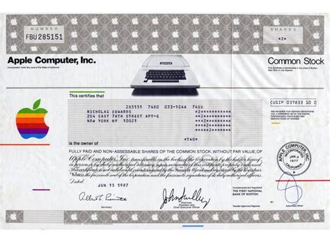 Old stock certificates for sale from enron, bear stearns, lehman brothers, goldman sachs, morgan stanley, apple, microsoft. 422 best Scripophily / Dow Jones Index / Stocks and Bonds Certificates images on Pinterest | Dow ...