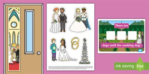 Wedding Door Decoration Pack (teacher made) - Twinkl