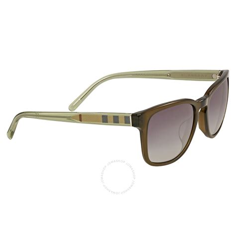 burberry olive green square sunglasses burberry sunglasses jomashop