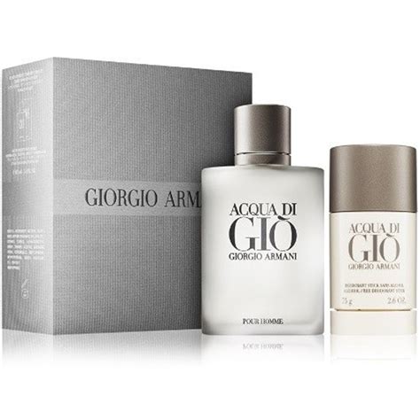 Armani Acqua Di Gio Set EDT Ml Deo Stick Ml For Men Venera Cosmetics