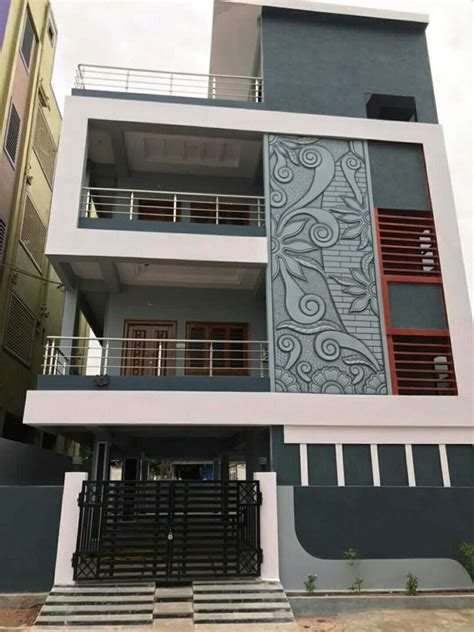 3 Storey Modern House Design India Wallpaperin