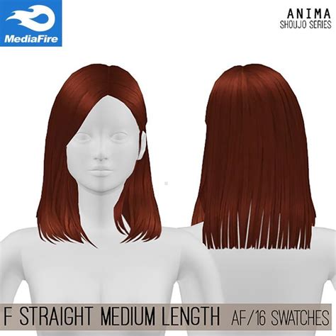 Sims 4 Medium Hair