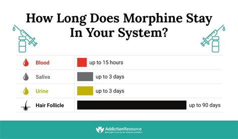 how long does morphine stay in your system after use
