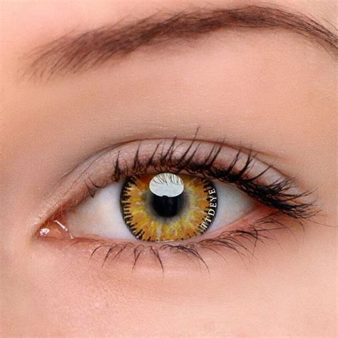 Ttdeye Mystery Light Yellow Colored Contact Lenses Official Store