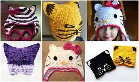 cute cat hat free crochet patterns your crochet