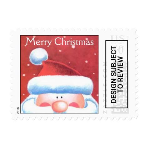 Santa Postage Stamp