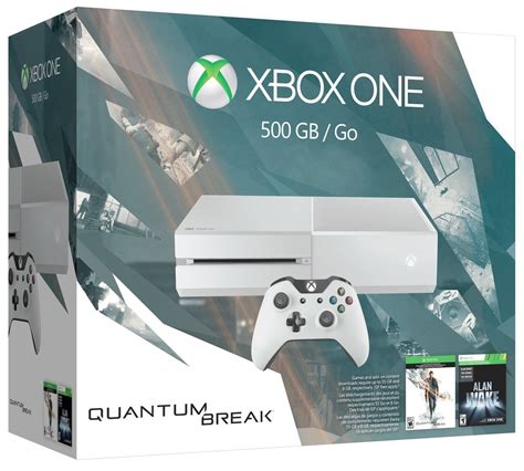 Xbox One 500gb White Console Special Edition Quantum Break Bundle Own