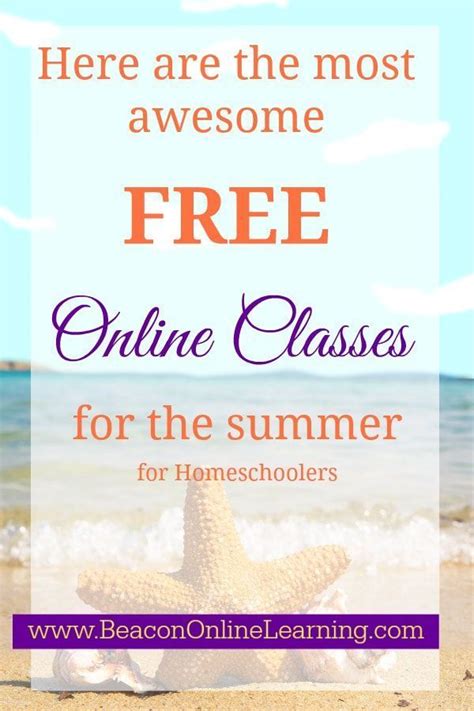 You'll get a toolkit of techniques that will make your day easier. FREE Online Learning Summer Fun Class | Free online ...