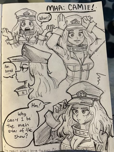 My Camie Sketch D Rbokunoheroacademia