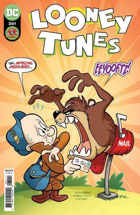 Looney Tunes 261 Elmer Fudd And Taz Carzon Cover Dc 2021 Nm