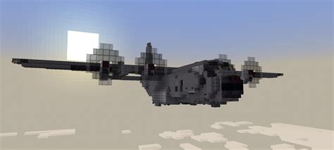 Lockheed Martin C130h Minecraft Map