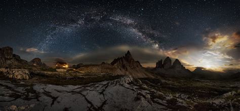 Milky Way Above Dolomites In Italy Smithsonian Photo Contest