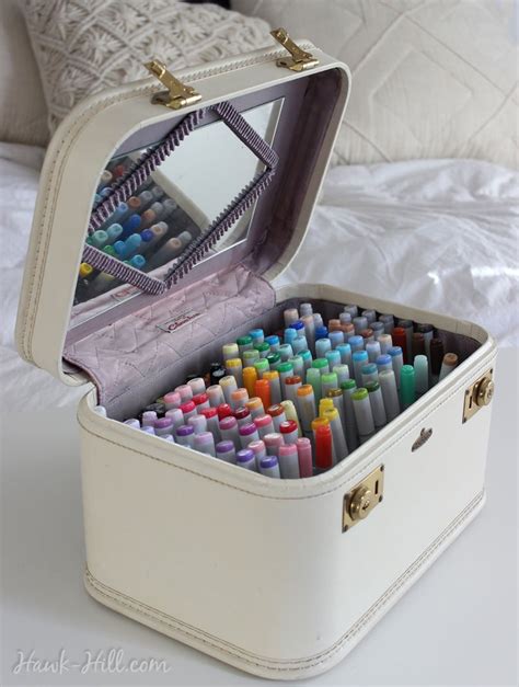 How To Convert A Vintage Cosmetic Suitcase Into An