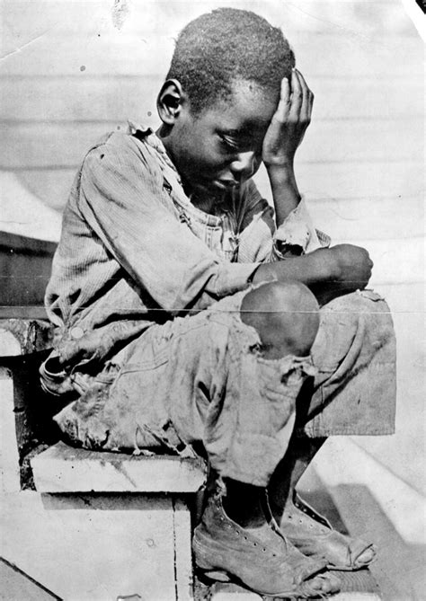 A Very Poor Child Cries On The Porch Of His Home In Ohio Us In 1908