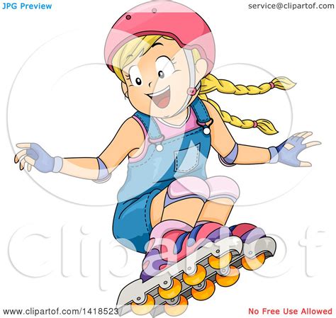 Girl Rollerblading Clipart 20 Free Cliparts Download Images On