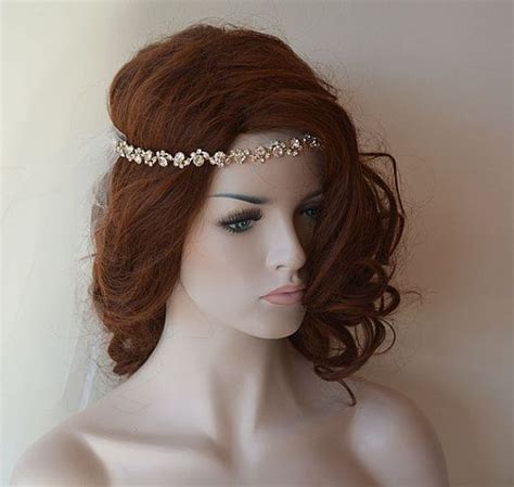 Bridal Rhinestone Headband Wedding Hair Accessories By Adbrdal Bride