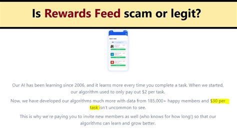 Rewards Feed Scam Or Legit Way How To Make Money Online Reviews Of