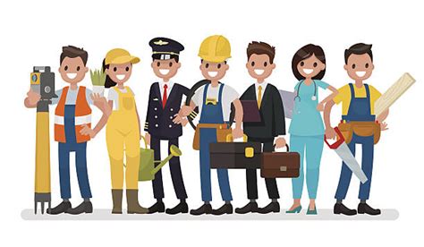 Best People Working Illustrations Royalty Free Vector Graphics And Clip