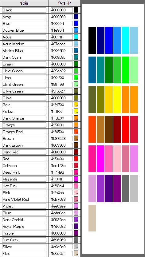 Free 5 Sample Css Color Chart Templates In Pdf Bda