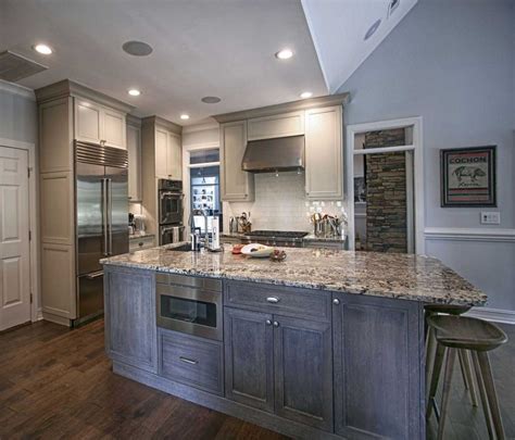 Compare low costs per material: Cerused white Oak, kitchen, Island, stainless steel ...