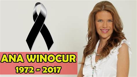 Tv azteca s a b de c v is responsible for this page. D.E.P. Ana Winocur ex Conductora de TV Azteca - YouTube