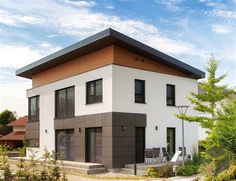 Die wohnung liegt in einer kleinen ruhigen wohnanlage im i. Pultdachhaus 'Musterhaus Poing' von Wolf System | Alle ...