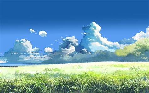 Nature In 5cm Per Second Anime Wallpaper Desktop