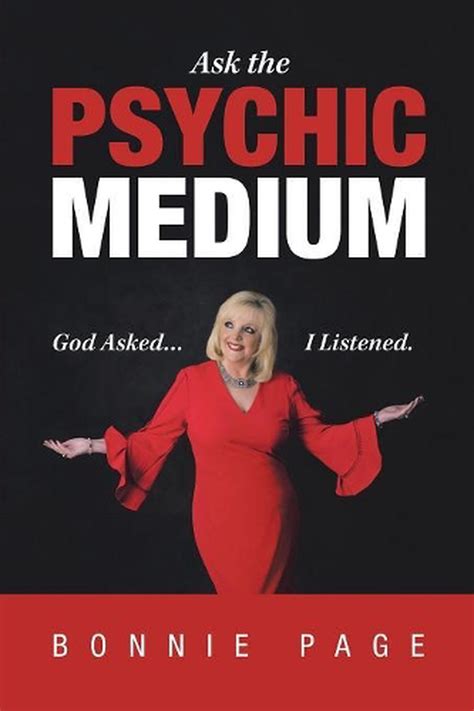 ask the psychic medium by bonnie page english paperback book free shipping 9781982218898 ebay