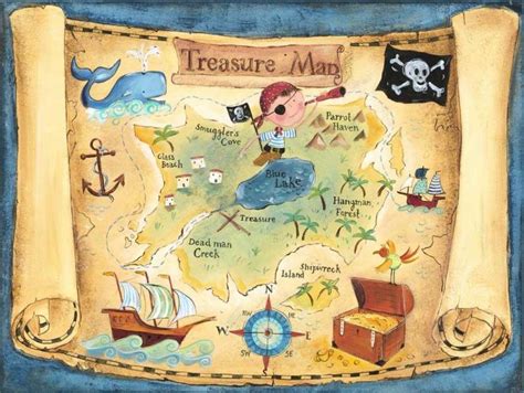 Real Pirate Treasure Maps