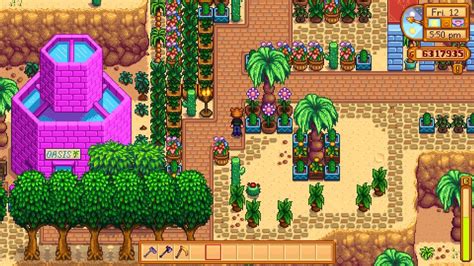Sdv desert store oasis | Stardew valley layout, Stardew valley, Stardew