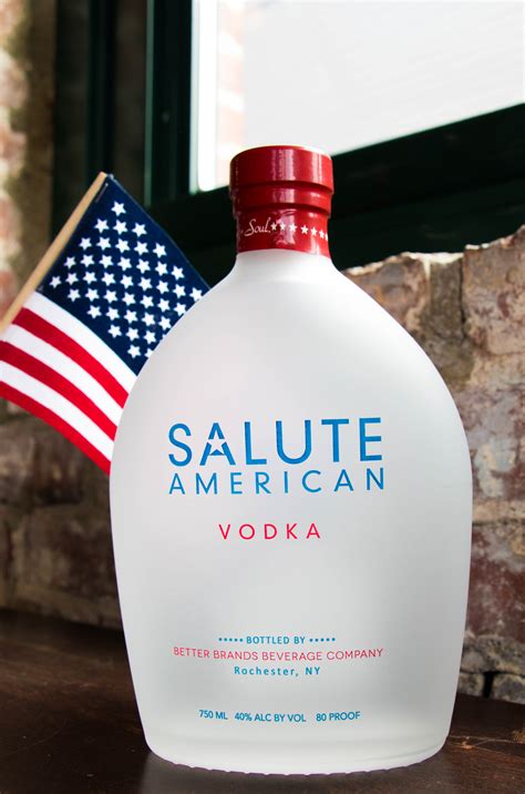 Salute American Vodka is the Nation's Most Patriotic Spirit - Salute ...