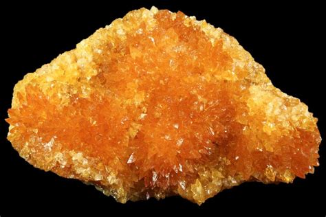 2 Intense Orange Calcite Crystals Poland 80462 For Sale