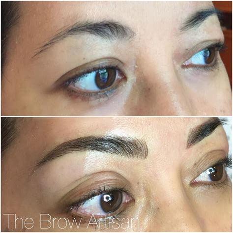 Celebrities Microblading Before And After