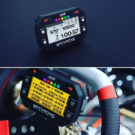 Aim Mychron 5 Gps Laptimer With Sensor For Kart Racing Besides
