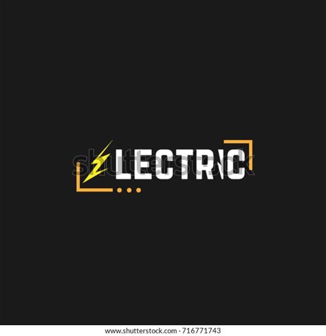 Electrical Engineering Vector Logo Electrical Engineering Stock Vector