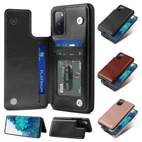 For Samsung Galaxy S20 Fe 5g Note 20 Ultra Wallet Case Leather Card