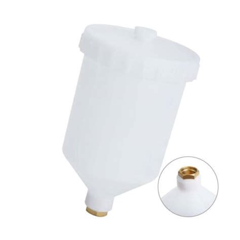 600ml Spray Gun Pot Paint Cup Replace For Devilbiss GTI TEKNA Pro Pri