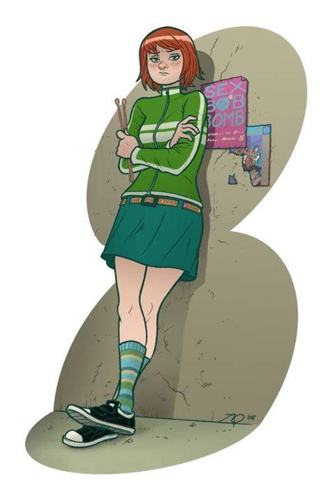 kim pine from scott pilgrim book character day female character design character design
