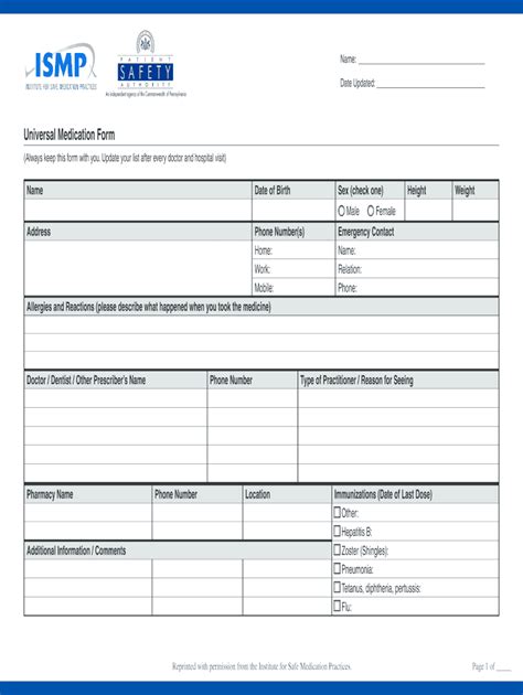 Medication Forms Complete With Ease Airslate Signnow