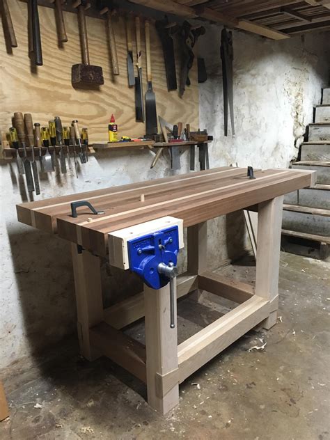 First Post Fat Baby Roubo Workbench Sapele And Hard Maple Imgur