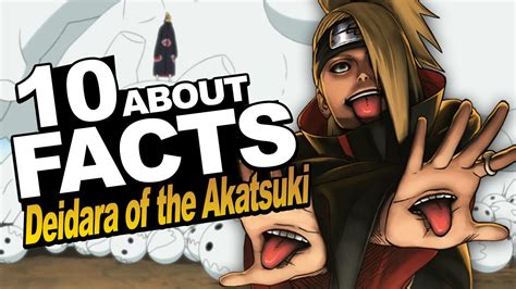 10 Facts About Deidara Of The Akatsuki You Should Know W Shinobeentrill Naruto Shippuden