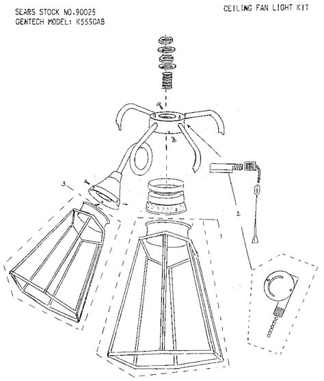 How can i remove a ceiling fan and replace it with regular light. Kenmore Ceiling Fan Wiring Diagram