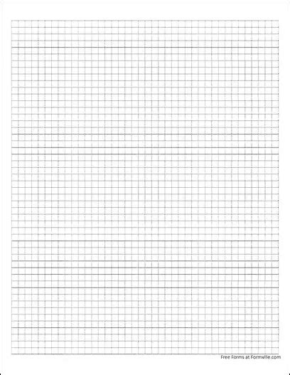 Free Graph Paper 5 Millimeter Dashed Black From Formville