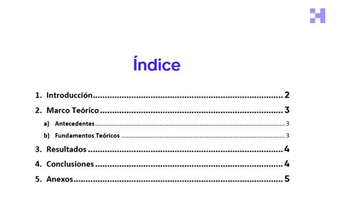 Total 105 Imagen Modelo De Indice En Word Abzlocalmx
