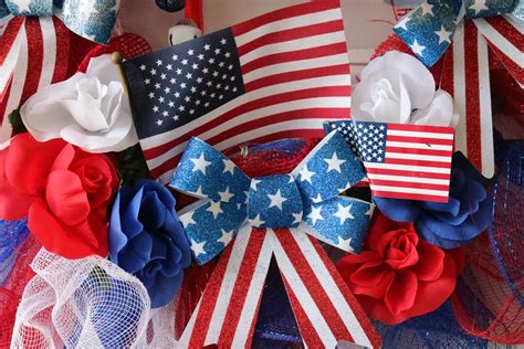 Free Stock Photo Of American Flag Close Up View Wreath