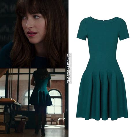 Pin By Gemma Waiti On Fifty Shades Trilogy Fifties Dress Anastasia Steele Outfits Ana Steele