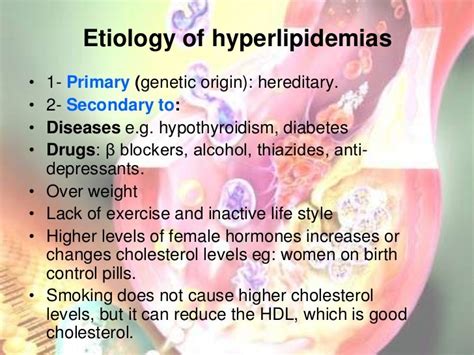 Hyperlipidemia And Drug Therapy For Hyperlipidemia